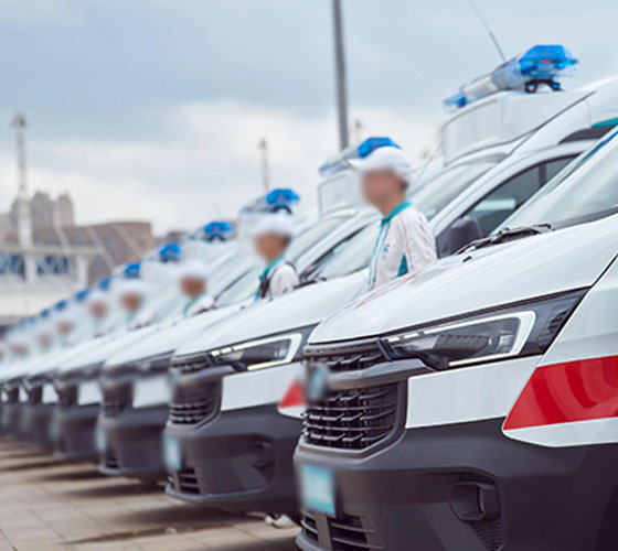 叶县服务车队展示